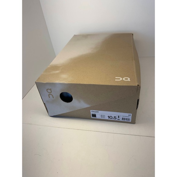 On Cloud 5 Womens Running Shoes Black White 3WF10060299 Size 10.5 New In Box - Picture 5 of 8